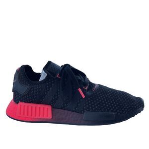 Adidas NMD_R1 Knit 'Black Signal Pink' Sneakers Size 7.5